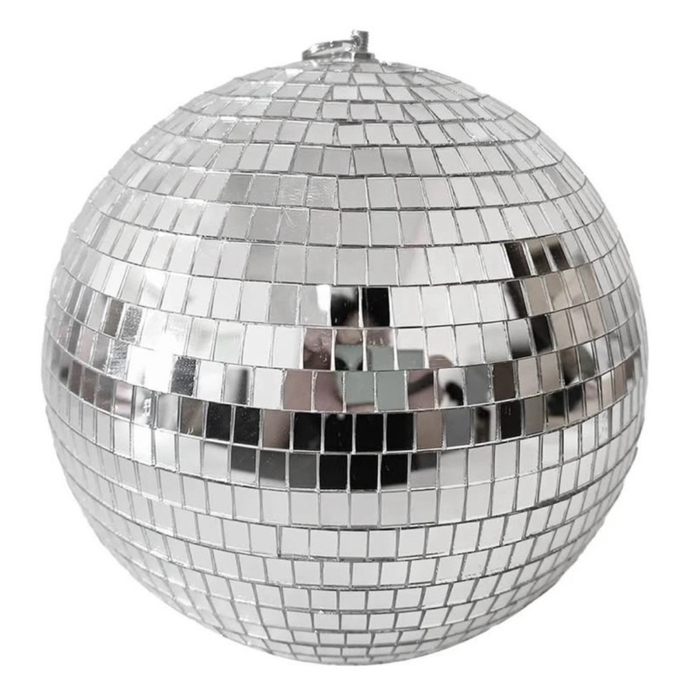 Silver Disco Ball Party Decoration
